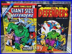 Marvel Comics DEFENDERS Omnibus Vol #1 & 2 Hard Cover HC Issues 1-41 + Annuals