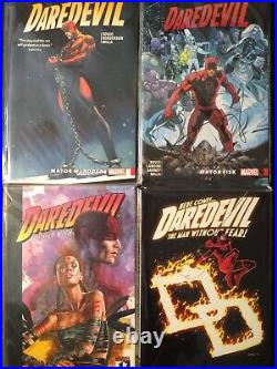 Marvel Comics Daredevil TPB Lot, 51 Vol (Bendis, Smith, Waid, Brubaker, Zdarsky)