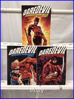 Marvel Comics Daredevil Visionaries Volume 1-3 TPB SIGNED BY KLAUS JANSON