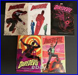 Marvel Comics Daredevil by Mark Waid Hardcover Vol 1-5 Complete Set Lot Run
