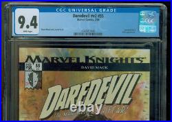 Marvel Comics Daredevil (vol. 2) #55 Newsstand Cgc 9.4 Echo Cover Mack