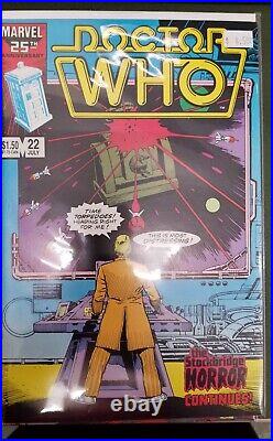 Marvel Comics Doctor Who Vol. 1 No. 1-9 & 11-23 (Lot of 22) 1984