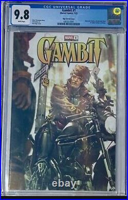 Marvel Comics Gambit Volume #1 White Pages July 2022 CGC Grade 9.8 Comic Book