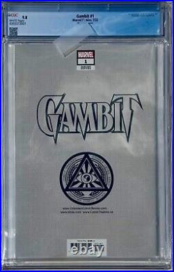 Marvel Comics Gambit Volume #1 White Pages July 2022 CGC Grade 9.8 Comic Book