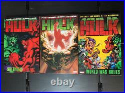 Marvel Comics Hulk (2008) Jeff Loeb Ed McGuinness Vol. 1-3 SET LOT HARDCOVERS