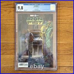 Marvel Comics IRON FIST #1 (Vol. 6) 2022 CGC 9.8 GUNJI 1ST LIN LIE AS IRON FIST