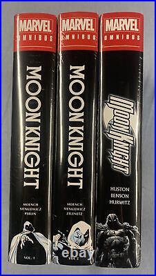 Marvel Comics MOON KNIGHT OMNIBUS HC VOL #1, 2 Huston 2022 Global Shipping $375