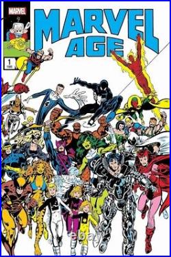 Marvel Comics'Marvel Age Omnibus Vol. 1' (2023) Hardcover