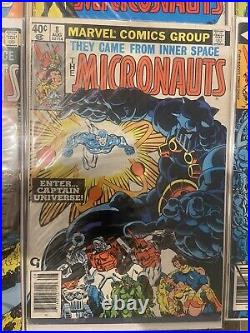 Marvel Comics Micronauts #1-59, Annual #1-2, Vol. 2 1-20 FULL RUN NEWSSTAND