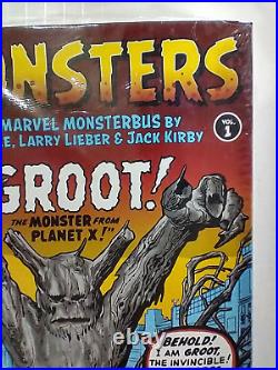 Marvel Comics Monsters The Marvel Monsterbus Volume 1 Hardcover Omnibus VF/NM