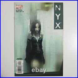 Marvel Comics NYX Complete Run #1 #7 (Vol. 1) 2003 1st Laura Kinney
