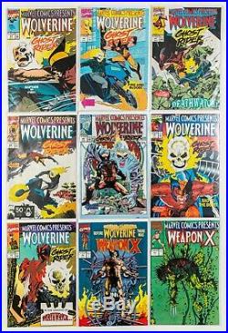 Marvel Comics Presents Lot of 120 books #1-155 (1988 Vol. 1) Wolverine, Venom NM