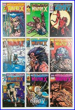 Marvel Comics Presents Lot of 120 books #1-155 (1988 Vol. 1) Wolverine, Venom NM