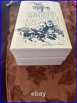 Marvel Comics Retailer Conference 1992 Volume 1 2 3 Full Run Lot Bound Book