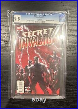 Marvel Comics Secret Invasion Vol. 1 #1 (2008) CGC 9.8 MCU DISNEY+ Skrulls