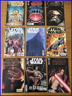 Marvel Comics Star Wars Vol 1 Issues #1-54 2015