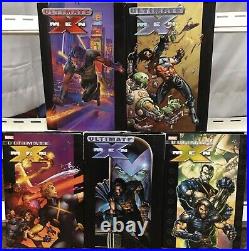 Marvel Comics Ultimate X-Men Hardcover Book Volume Run Lot 1-7 Missing 4,6