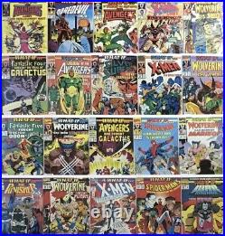 Marvel Comics What If Volume 2 Comic Book Lot Of 74