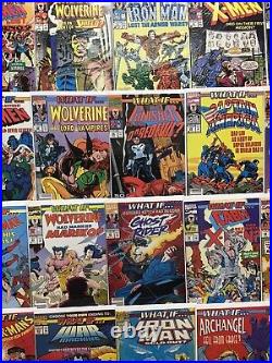 Marvel Comics What If Volume 2 Comic Book Lot Of 74