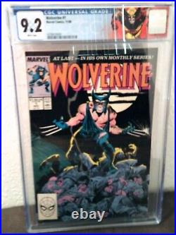 Marvel Comics Wolverine #1 Vol. 1 CGC 9.2 Custom Label 1st Appearance as Patch