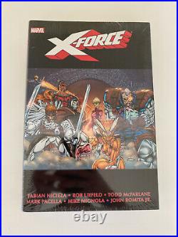 Marvel Comics X-FORCE Omnibus Vol. 1 HC Hardcover CABLE New Mutants DEADPOOL OOP