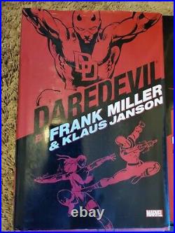 Marvel Daredevil Frank Miller Omnibus + Astonishing X-men Vol 1 & 2 (Lot Of 4)