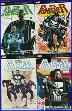Marvel Epic Collection THE PUNISHER VOL 2,3,5 & 7 TPB 4 BOOK LOT