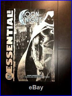 Marvel Essential MOON KNIGHT Volume1 2 3 RARE HTF Disney Show Werewolf Night 32