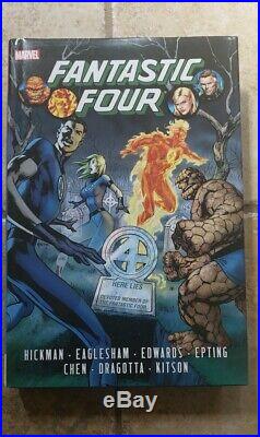 Marvel Fantastic Four Hickman Omnibus Vol 1 OOP Hardcover HC Rare