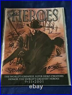 Marvel Heroes 9-11 Tribute Vol 1 No 1 12/2001 Second Printing. SIGNED LIMITED ED