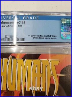 Marvel Inhumans Vol. 2 #5 First Appearance Of The New Black Widow CGC 9.8