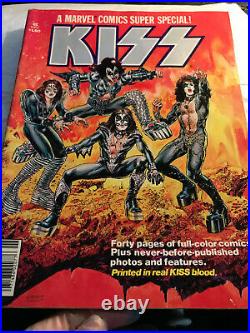 Marvel KISS Super Special 1977 ORIGINAL NO. 1 VOL #1Comic BookKISS BLOOD