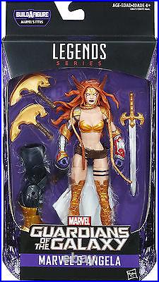 Marvel Legends ANGELA ACTION FIGURE Guardians of the Galaxy Vol. 2 Series 1