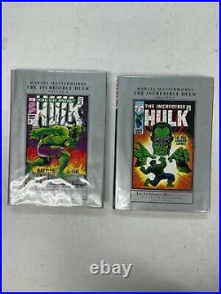 Marvel Master Works The Incredible Hulk Vol. 4 5 103-110 111-121 GN New