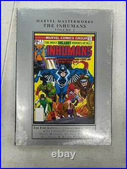 Marvel Master Works The Inhumans Graphic Novel Vol. 2 Sealed in Plastic See Pic