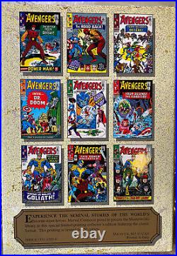 Marvel Masterworks Avengers vol 3 HC variant RARE only 450 printed in Italy NM