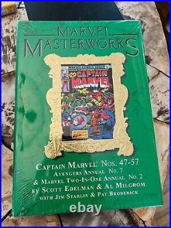Marvel Masterworks Captain Marvel Vol 207 Hc Limited Ed New Sealed