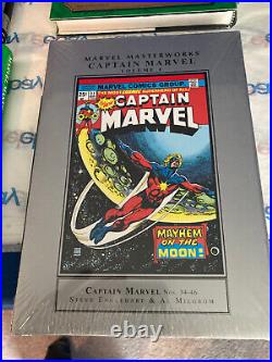 Marvel Masterworks Captain Marvel Vols 1 4, Vol 2 And Vol 4 In Shrinkwrap