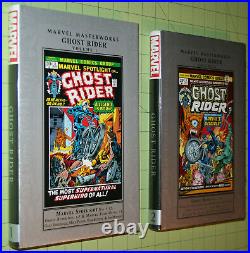 Marvel Masterworks Ghost Rider Vol 1 2 Lot New Sealed Hc Comic Book Spotlight 5
