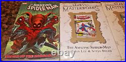 Marvel Masterworks Limit Edition Amazing Spider-Man Vol 5, 10, 16, 22, 33 +Bonus