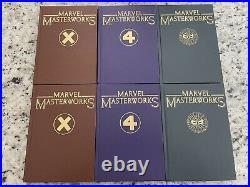Marvel Masterworks Set, Vols 1,2,3,5,6&7 Spider-Man, Fantastic Four And X-men