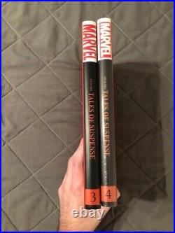 Marvel Masterworks Tales of Suspense Vols. 3 and 4 Lot by Stan Lee (Marvel HC)