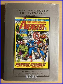 Marvel Masterworks The Avengers Vol 10 HC Comic 1st Print Hardcover 2010 OOP