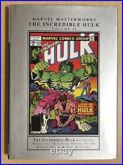 Marvel Masterworks The Incredible Hulk Vol 14 HC Hardcover Graphic Novel