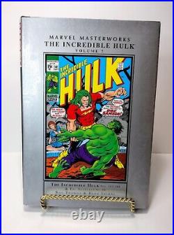 Marvel Masterworks The Incredible Hulk Volume 7 First Printing HC & DJ OOP