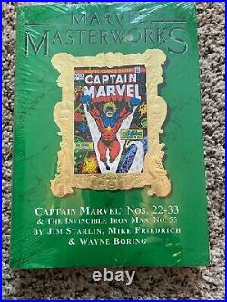 Marvel Masterworks Vol. 95 Captain Marvel Variant Cover New in Shrinkwrap