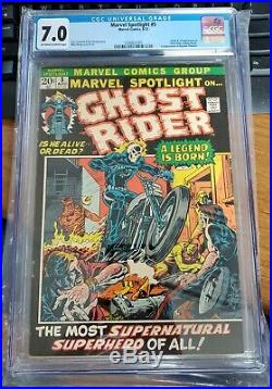 Marvel Spotlight 5 Cgc 7.0 Vol. 1! Origin & 1st Ghost Rider