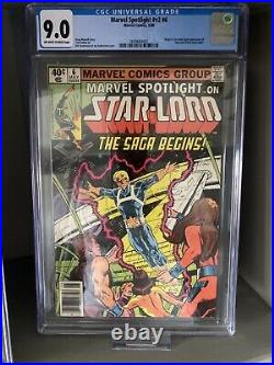 Marvel Spotlight #6 vol 2 CGC 9.0 Marvel Comics May 1980 1st app Star-Lord GOTG