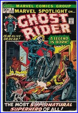 Marvel Spotlight (Vol. 1) #5 VG Marvel 1st app of Ghost Rider (Johnny Blaze)