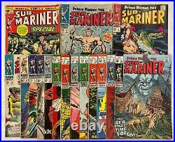 Marvel Sub-Mariner Silver Vol. 1 1-3 5-30 40 43 + Special VG Bagged Boarded